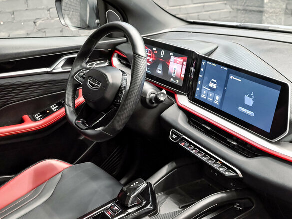 2024 Geely Coolray I Рестайлинг, серый - вид 11