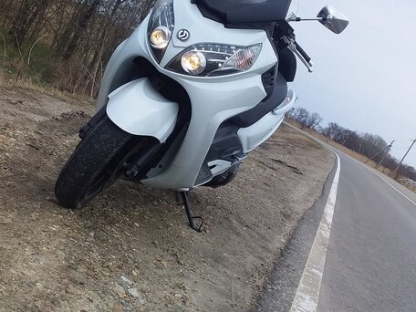 2012 Sym Maxsym 400, белый, 320000 рублей, вид 1