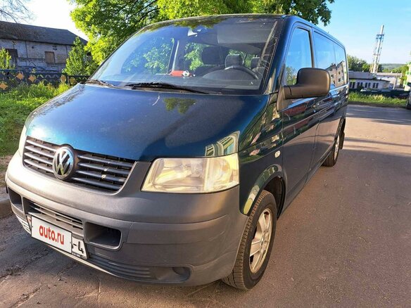 2008 Volkswagen Transporter Long T5, зелёный, 1360000 рублей - вид 8