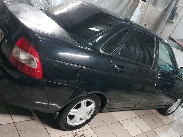 2011 Lada (ВАЗ) Priora I, чёрный, 320000 рублей - вид 14