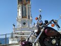 1988 Honda VT 1100, пурпурный - вид 7