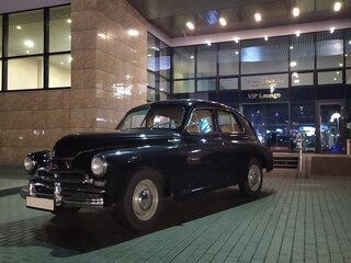 1951 ГАЗ М-20 «Победа», чёрный, 1000000 рублей, вид 1