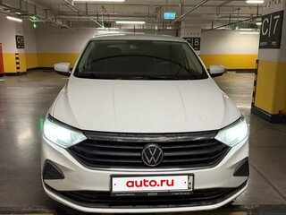 2020 Volkswagen Polo VI, белый, 990000 рублей, вид 3