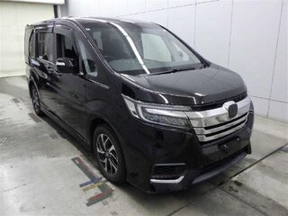 2021 Honda Stepwgn Spada V Рестайлинг, чёрный, 1840000 рублей, вид 2