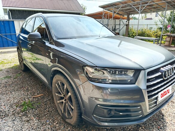 2016 Audi Q7 II (4M), серый, 4650000 рублей - вид 5