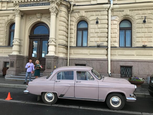 1966 ГАЗ 21 «Волга» 21Р, розовый, 900000 рублей - вид 24