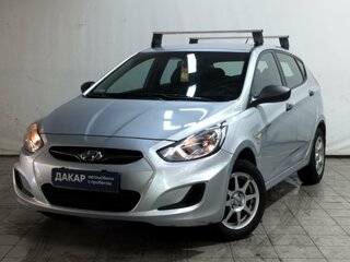 2014 Hyundai Solaris I, серебристый, 700000 рублей, вид 1