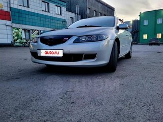2006 Mazda 6 I (GG) Рестайлинг, серебристый, 420000 рублей, вид 2