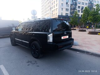 2007 Infiniti QX56 I Рестайлинг, чёрный, 1150000 рублей, вид 4