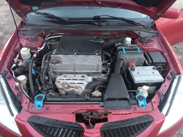 2004 Mitsubishi Lancer IX, красный - вид 5