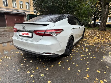 2023 Toyota Camry US Market VIII (XV70) Рестайлинг, белый, 3849999 рублей, вид 2