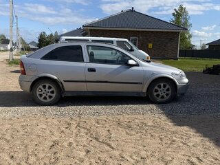 2001 Opel Astra G, серебристый, 210000 рублей, вид 2