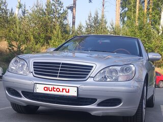 2004 Mercedes-Benz S-Класс 350 IV (W220) Рестайлинг, серый, 1800000 рублей, вид 1