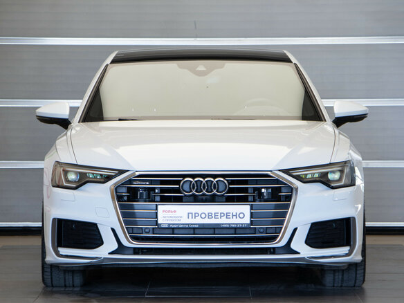 2020 Audi A6 40 TDI V (C8), белый - вид 1