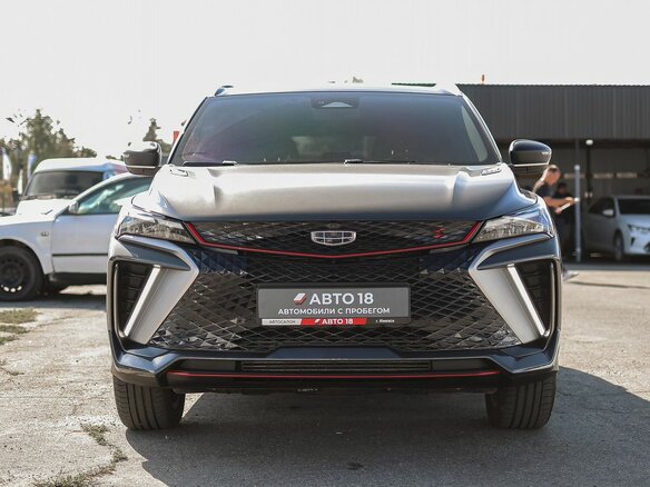2023 Geely Coolray I Рестайлинг, серый - вид 2