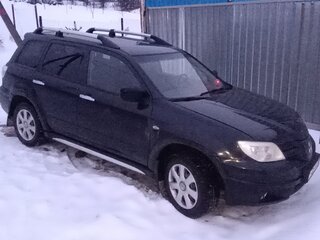 2005 Mitsubishi Outlander I, чёрный, 780000 рублей, вид 5