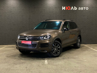 2011 Volkswagen Touareg II, коричневый, 1950000 рублей, вид 1