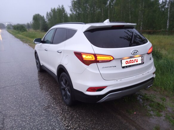 2015 Hyundai Santa Fe III Рестайлинг, белый, 2250000 рублей - вид 2