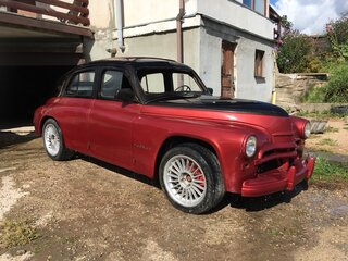 1956 ГАЗ М-20 «Победа», чёрный, 500000 рублей, вид 2