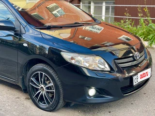 2008 Toyota Corolla X (E140, E150), чёрный, 689000 рублей, вид 3
