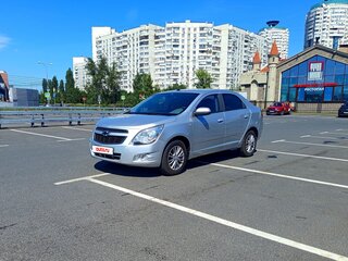 2014 Chevrolet Cobalt II, серебристый, 495000 рублей, вид 1