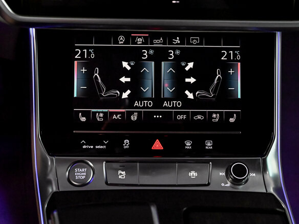 2018 Audi A7 55 TFSI II (4K), синий, 4990000 рублей - вид 21