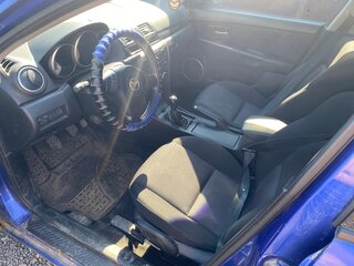 2008 Mazda 3 I (BK) Рестайлинг, синий, 220000 рублей, вид 3