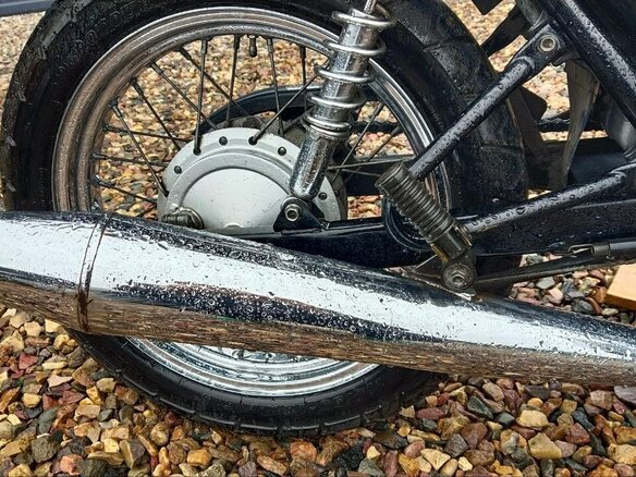 2002 Honda CB 400SS, синий - вид 7
