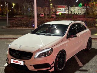 2014 Mercedes-Benz A-Класс AMG 45 AMG I (W176), белый, 2450000 рублей, вид 1