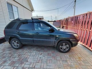 2008 Kia Sportage II, зелёный, 850000 рублей, вид 3