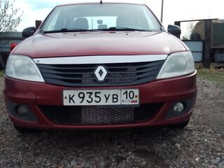 2012 Renault Logan I Рестайлинг, красный, 395000 рублей, вид 2