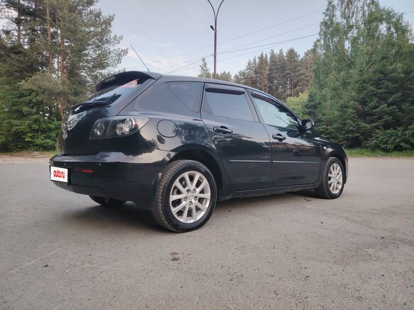 2008 Mazda 3 I (BK) Рестайлинг, чёрный, 650000 рублей - вид 4