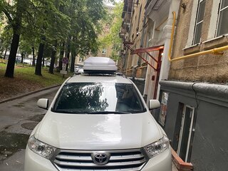 2010 Toyota Highlander II (XU40) Рестайлинг, белый, 1670000 рублей, вид 2