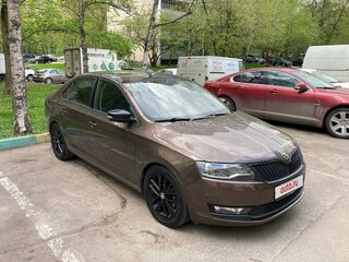 2018 Skoda Rapid I Рестайлинг, коричневый, 1499999 рублей, вид 3