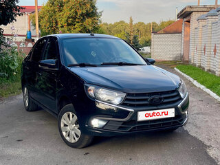 2022 Lada (ВАЗ) Granta I Рестайлинг, чёрный, 510000 рублей, вид 3
