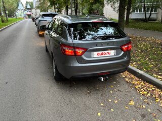 2018 Lada (ВАЗ) Vesta SW I, серый, 870000 рублей, вид 4