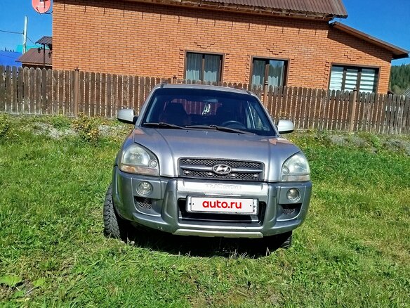 2007 Hyundai Tucson I, серебристый, 500000 рублей - вид 1