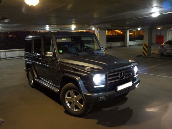 2007 Mercedes-Benz G-Класс 320 CDI II (W463), серый - вид 1