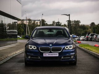 2016 BMW 5 серии 525d xDrive VI (F10/F11/F07) Рестайлинг, синий, 2649000 рублей, вид 4
