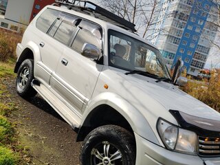 2002 Toyota Land Cruiser Prado 90 Series Рестайлинг, серый, 1560000 рублей, вид 1