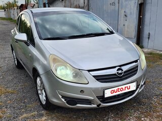 2008 Opel Corsa D, серебристый, 200000 рублей, вид 1