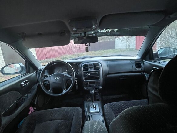 2008 Hyundai Sonata ТагАЗ IV (EF) Рестайлинг, чёрный, 700000 рублей - вид 8