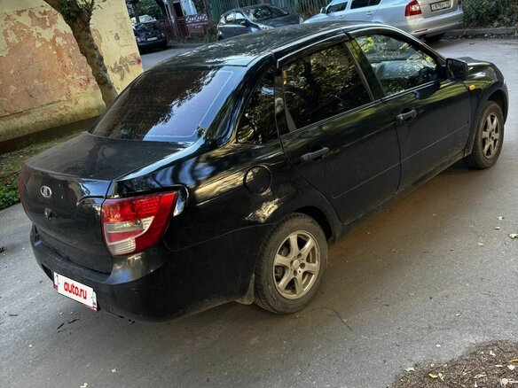 2012 Lada (ВАЗ) Granta I, синий, 190000 рублей - вид 2