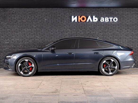 2018 Audi A7 55 TFSI II (4K), синий, 4990000 рублей - вид 7