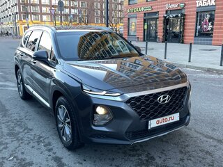 2019 Hyundai Santa Fe IV, серый, 3500000 рублей, вид 3