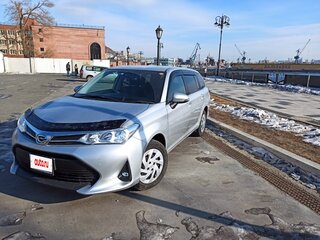 2019 Toyota Corolla Fielder XI (E160, E170) Рестайлинг 2, серебристый, 1680000 рублей, вид 2