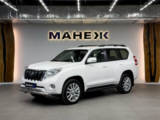 2015 Toyota Land Cruiser Prado 150 Series Рестайлинг 1, белый, 3950000 рублей, вид 3