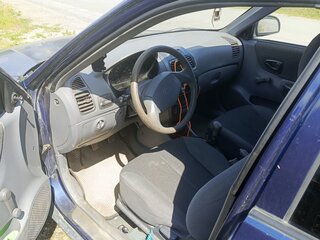2008 Hyundai Accent ТагАЗ II, синий, 280000 рублей, вид 5