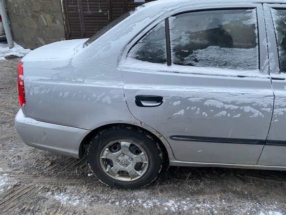2005 Hyundai Accent ТагАЗ II, серый, 390000 рублей - вид 15