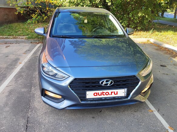 2017 Hyundai Solaris II, серый, 1050000 рублей